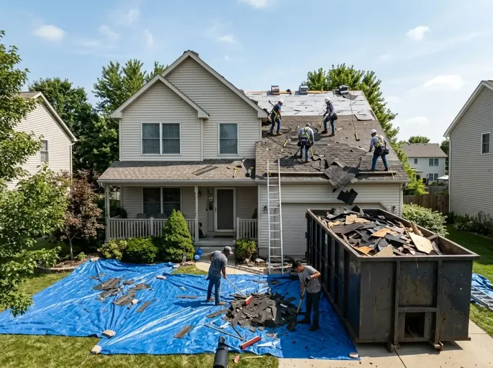 roof-replacement-debris-remova-004 — frequently asked questions, Cheapest Dumpster Rentals in Danville, AR